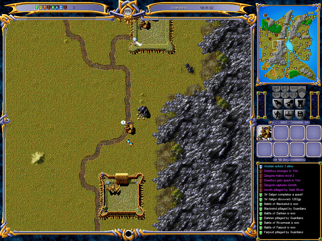 Warlords III: Darklords Rising screenshot 10