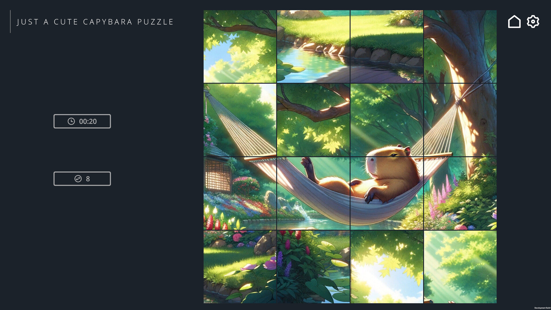 Just a Cute Capybara Puzzle screenshot 2