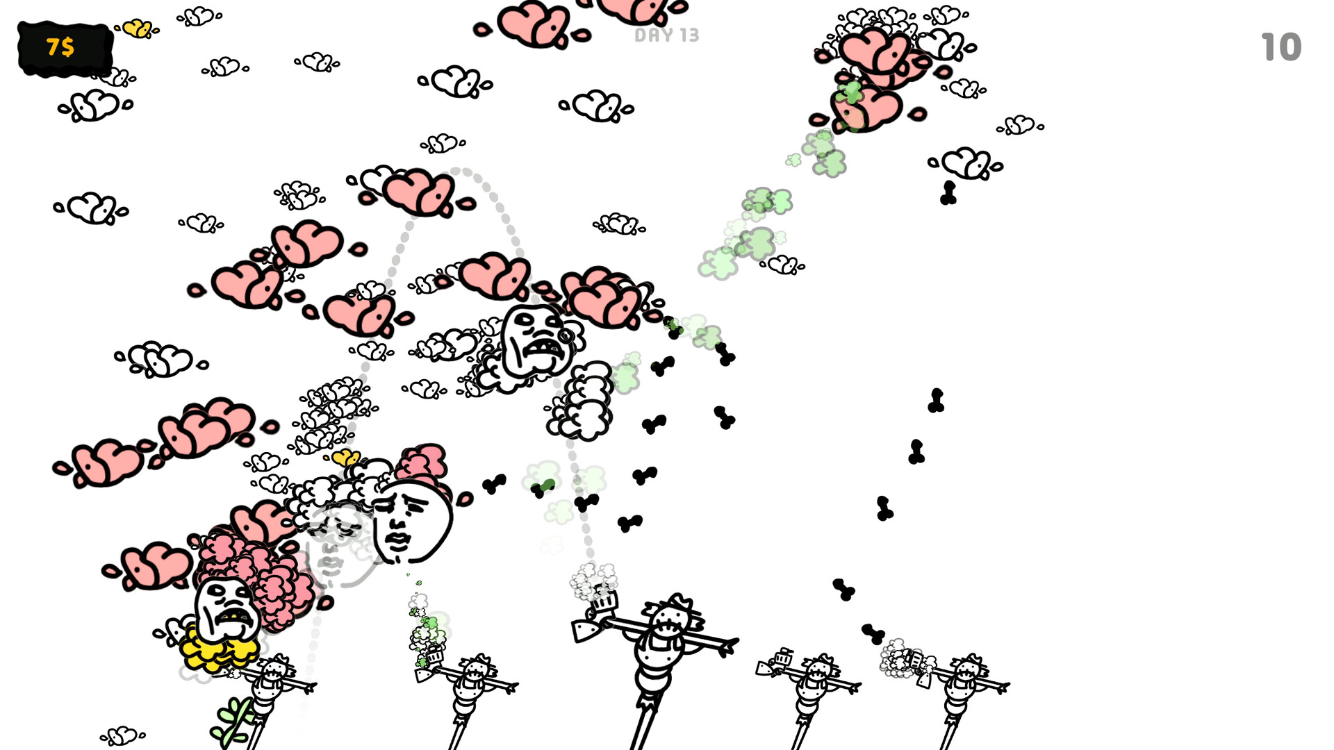 Scarecrow vs Big Butt Birds screenshot 2