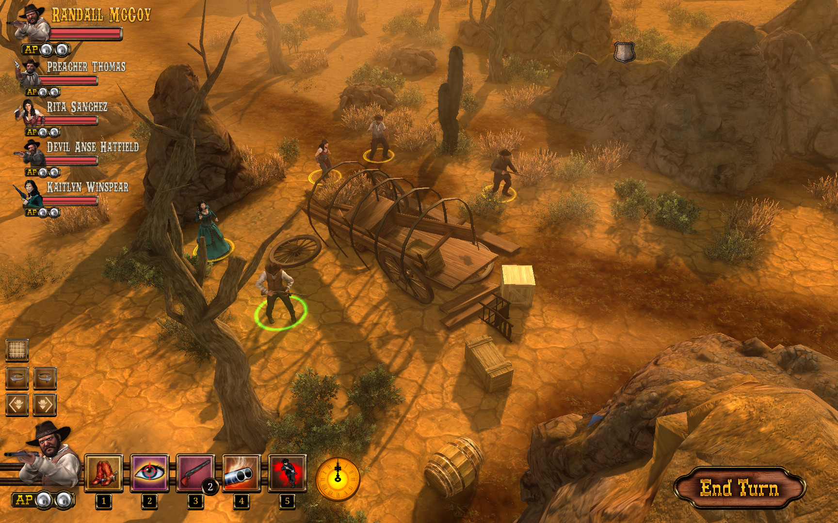 The Feud: Wild West Tactics screenshot 13