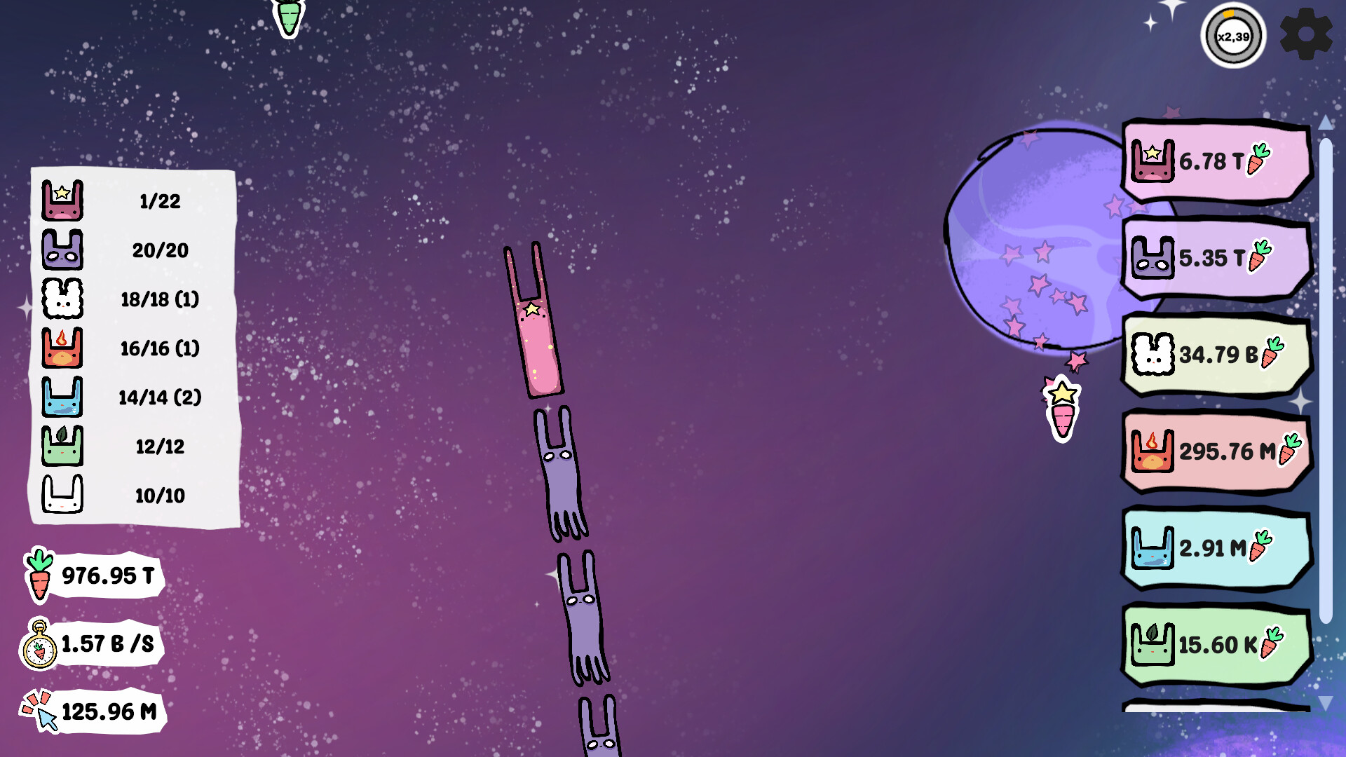 Moonlight Rabbits screenshot 1