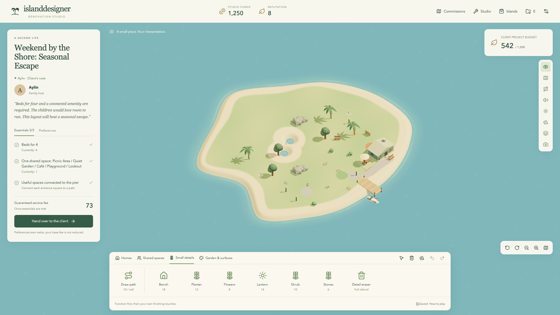 Island Designer screenshot 1