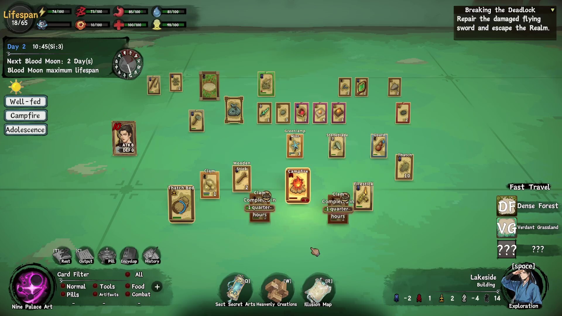 Cultivation Realm: Card Survival screenshot 3