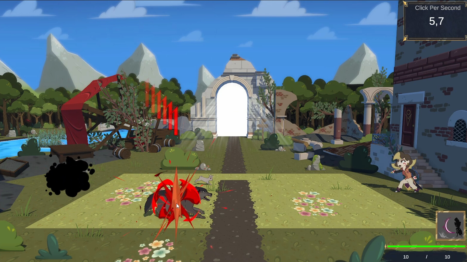 Anna clicker : Shadow of the Pantheon screenshot 1