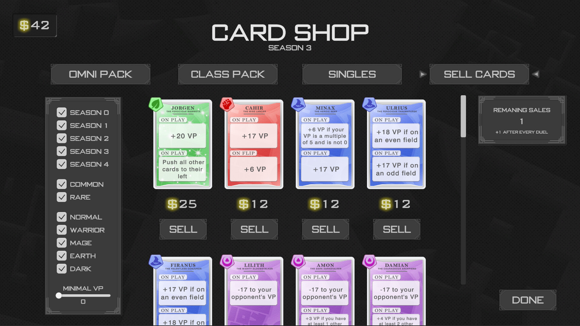 CCG Simulator - Roguelike Collectible Card Game screenshot 4