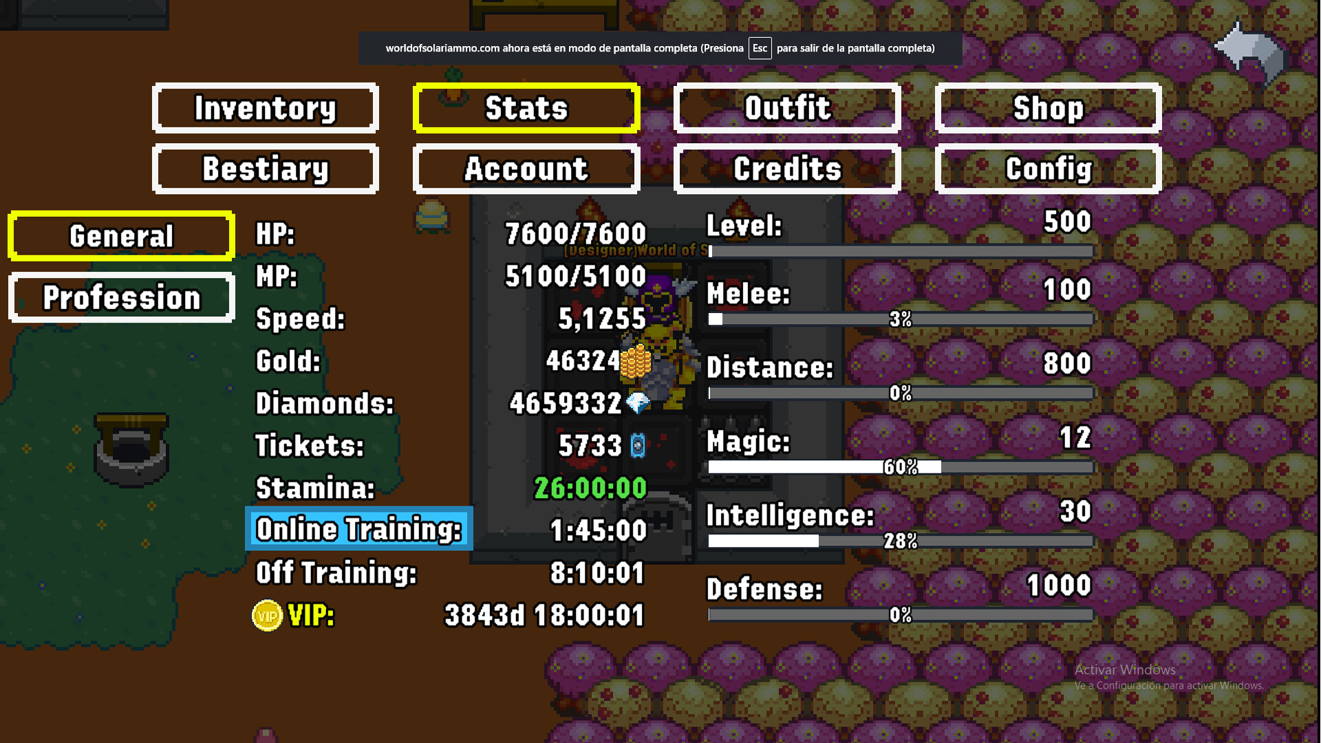World of Solaria 2D MMORPG screenshot 6