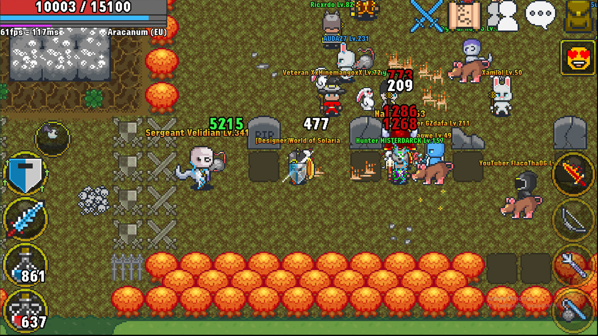 World of Solaria 2D MMORPG screenshot 2