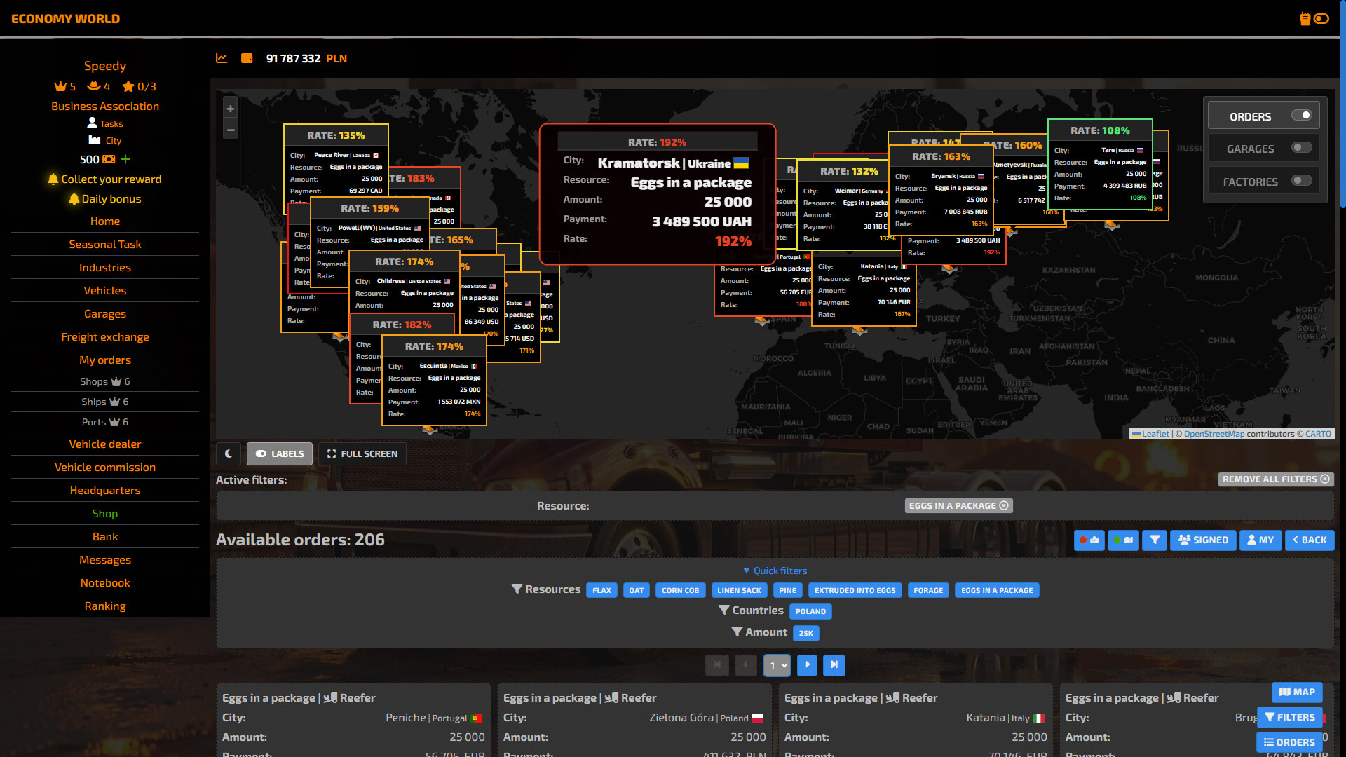 Economy World screenshot 1