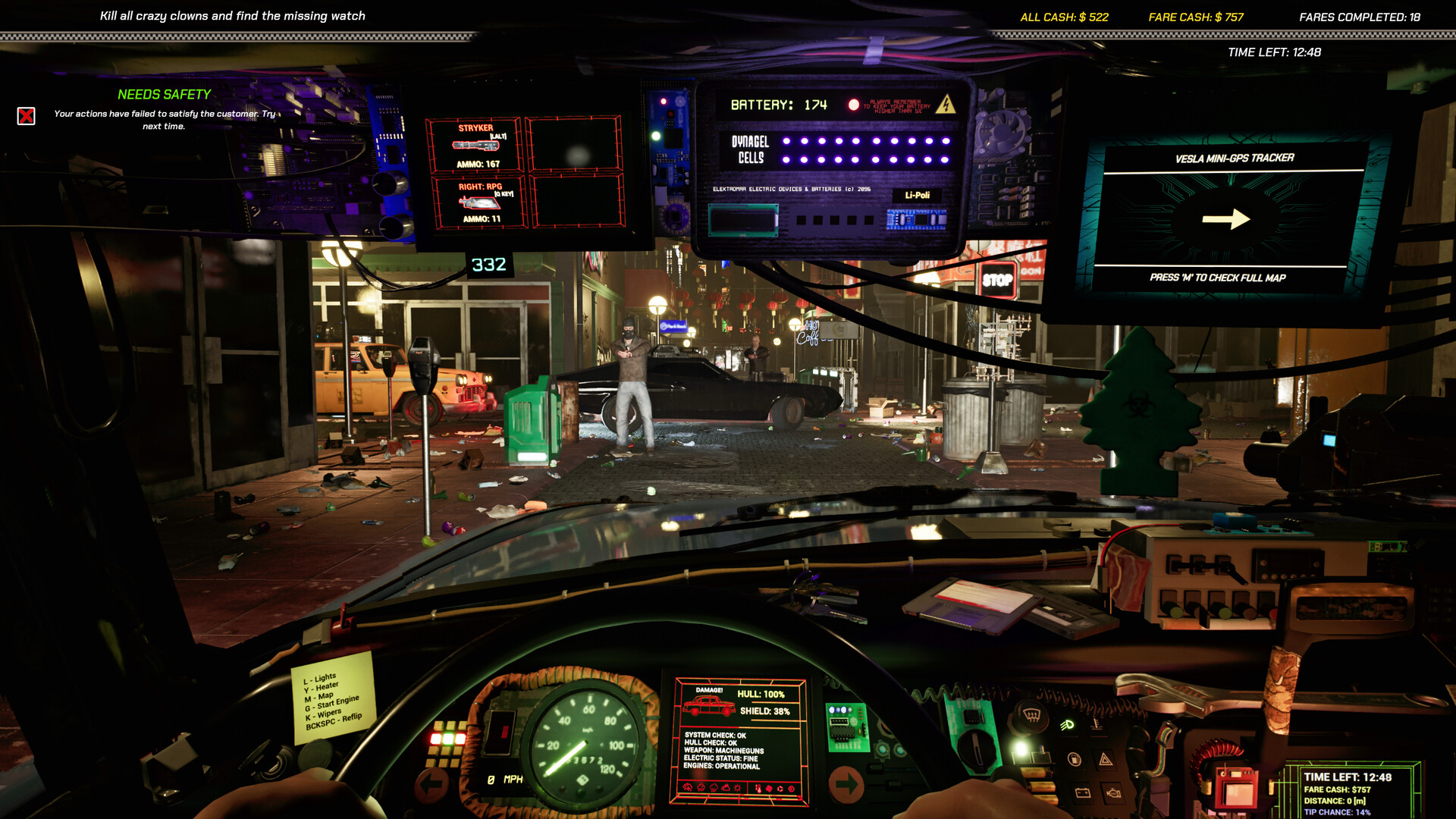 CyberTaxi: Lunatic Nights screenshot 12
