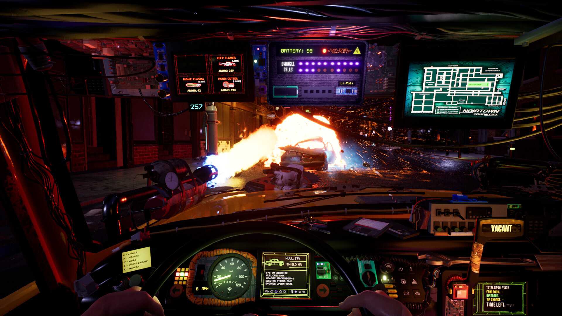 CyberTaxi: Lunatic Nights screenshot 2