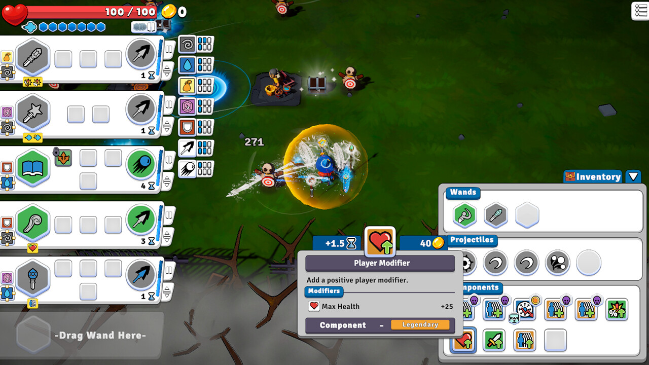 Wandness: WandCraft Survivor screenshot 5