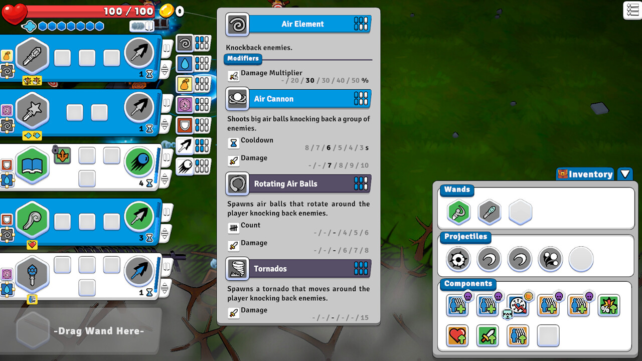 Wandness: WandCraft Survivor screenshot 3