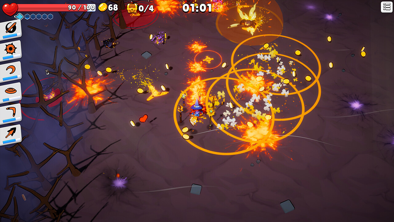 Wandness: WandCraft Survivor screenshot 1