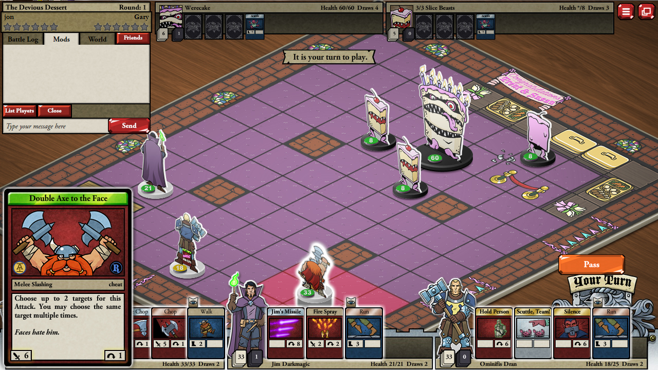 Card Hunter screenshot 1