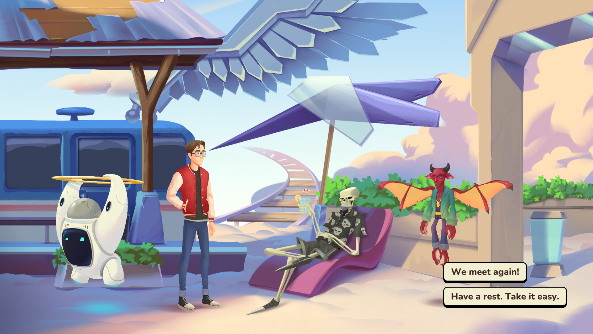 Angelo and Deemon 2: Too Hell of a Quest screenshot 1