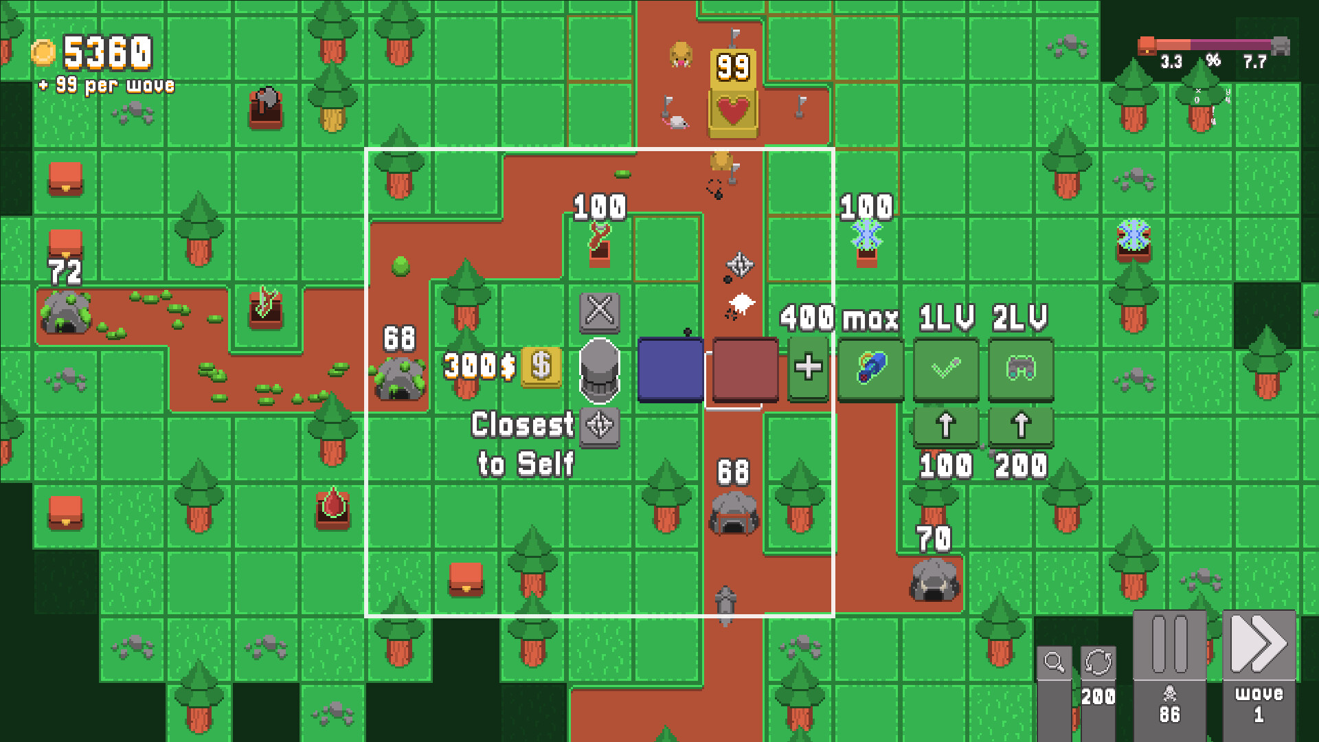Tower Field screenshot 1