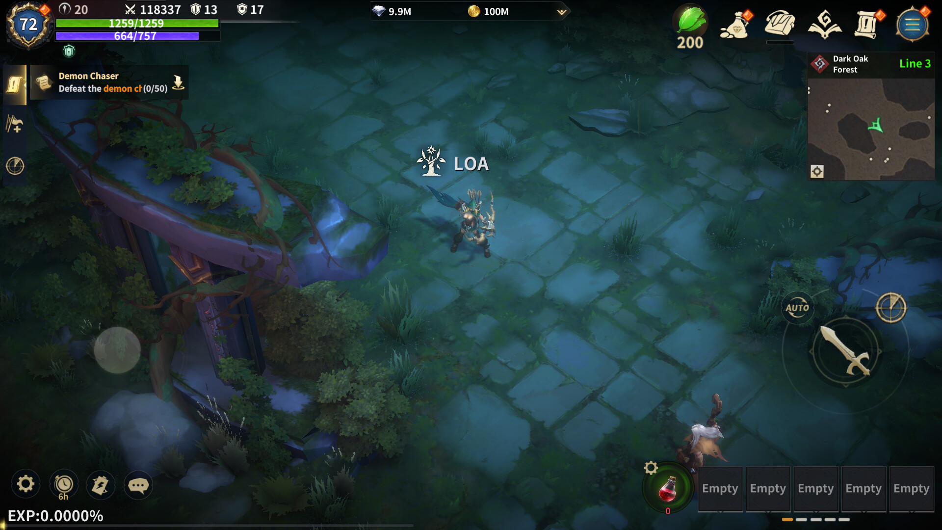 Legends of Aden screenshot 5