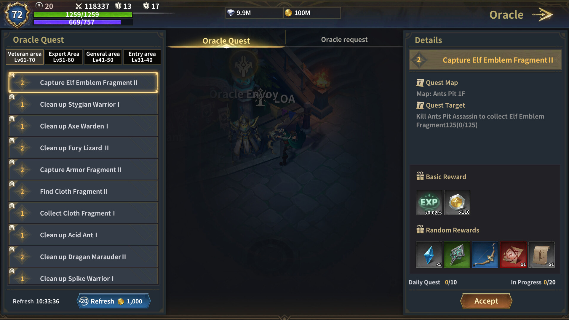Legends of Aden screenshot 1