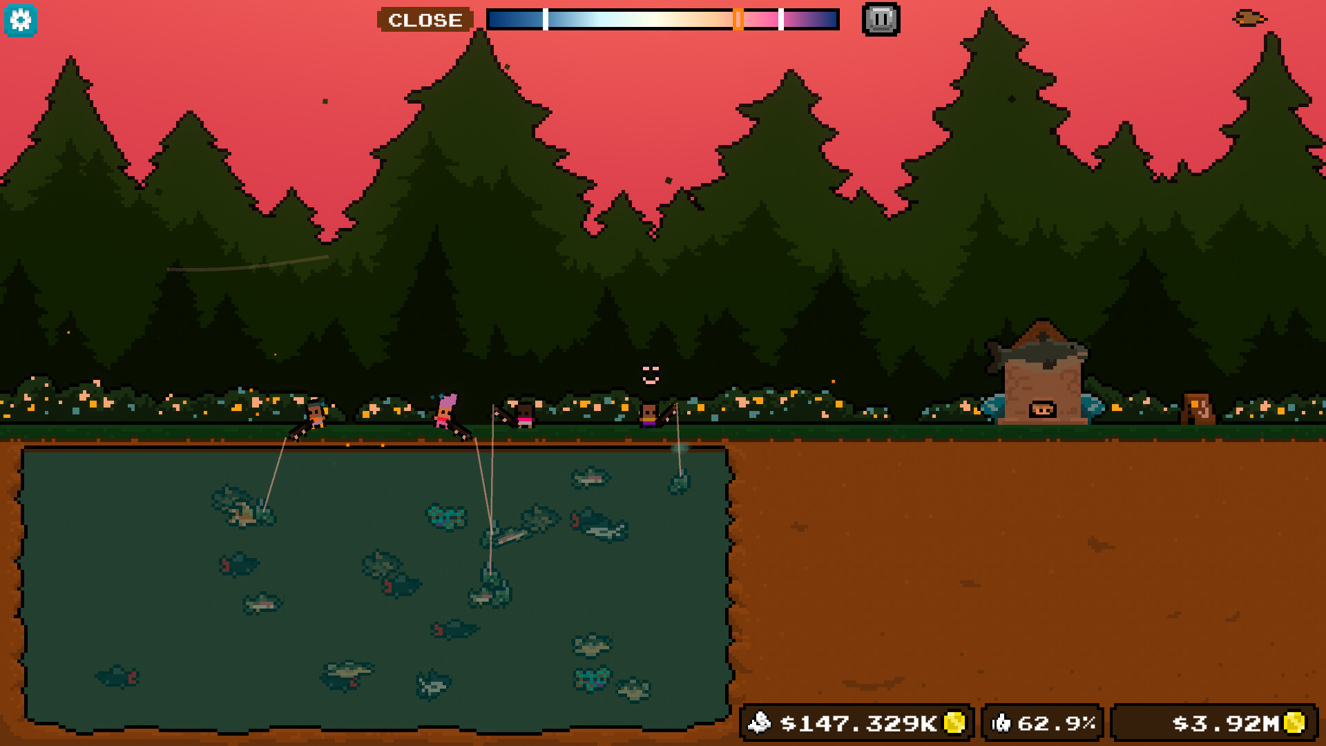 Pocket Idler: Fishing Pond screenshot 3