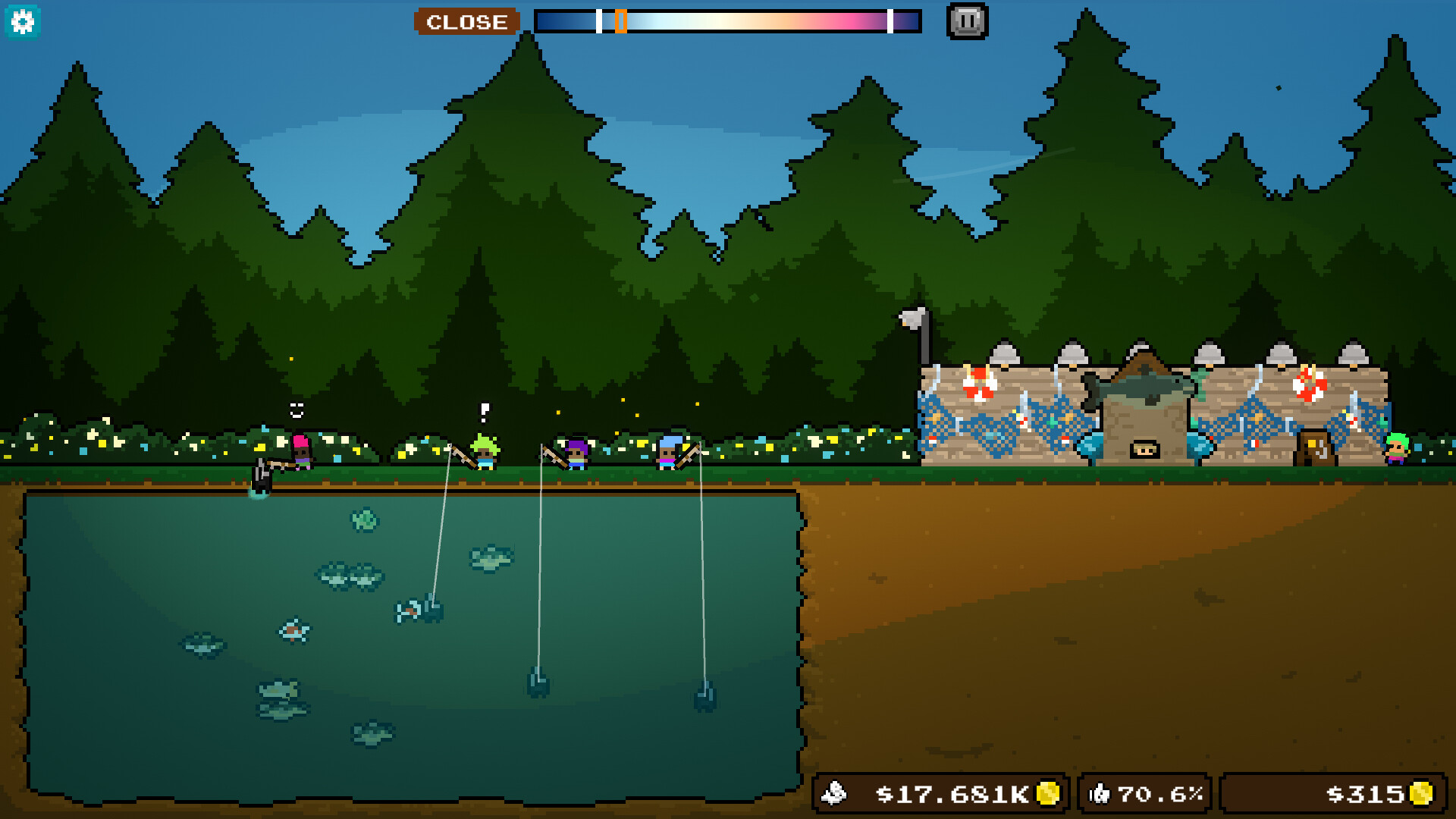 Pocket Idler: Fishing Pond screenshot 6
