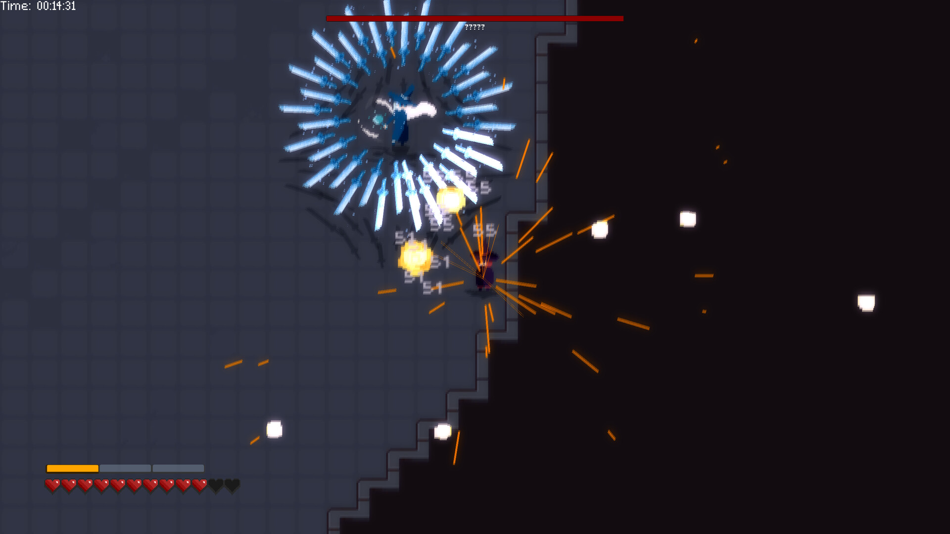 Little Fire Girl Fights Final Boss / 小紅姐掉站终极Boss! screenshot 8