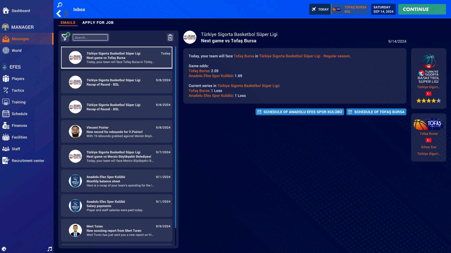Pro Basketball Manager 2025 screenshot 9