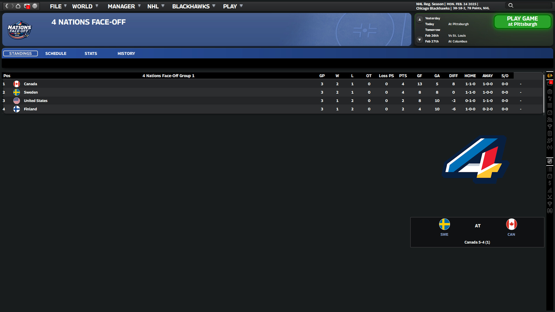 Franchise Hockey Manager 11 screenshot 5