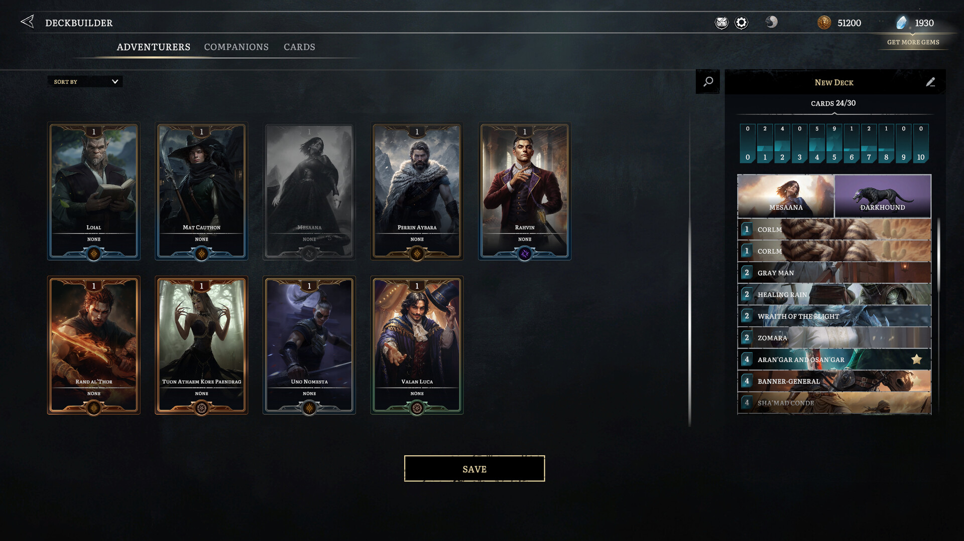 Cards of Eternity: The Wheel of Time screenshot 2