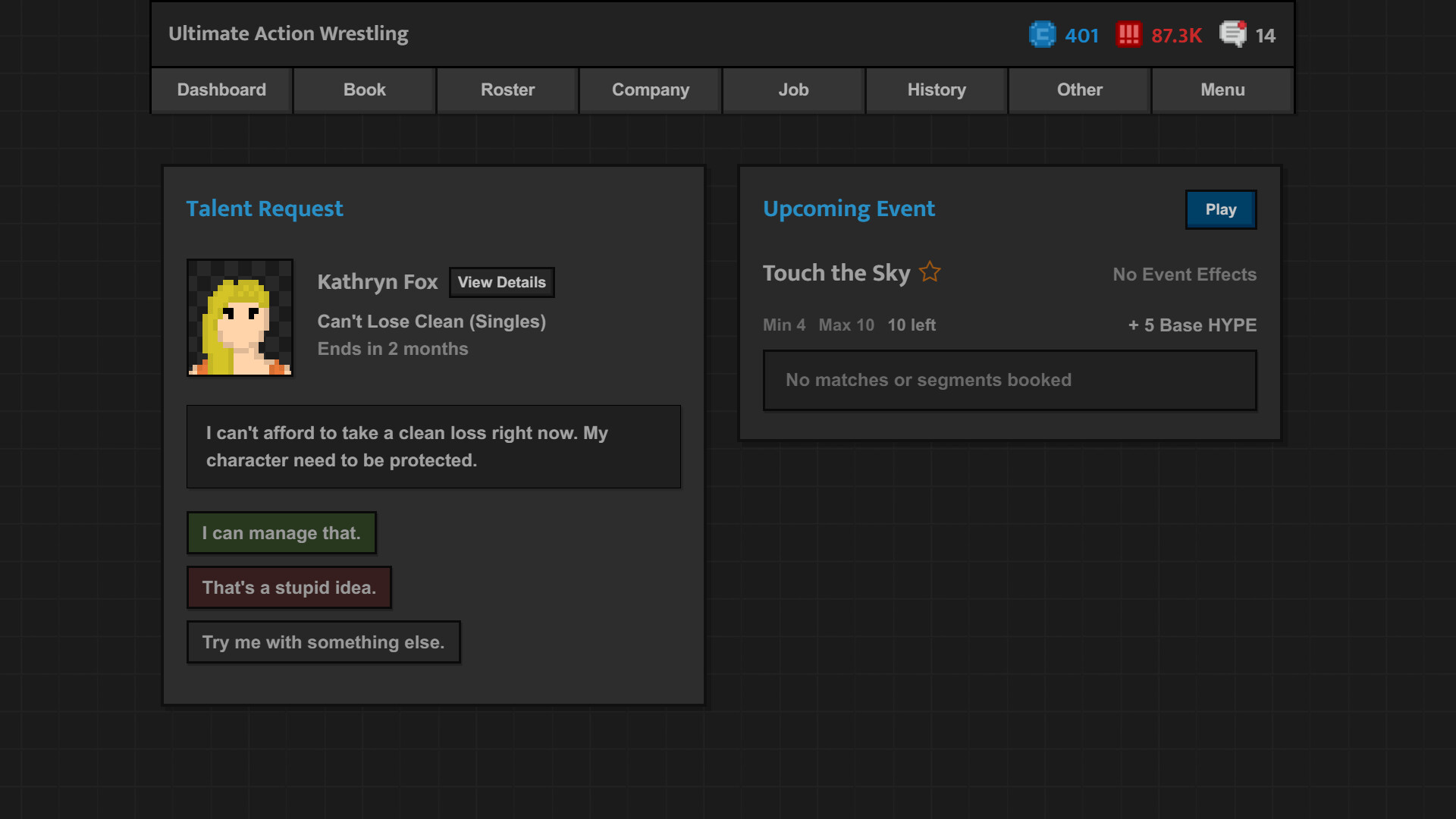 Journey of Wrestling screenshot 9