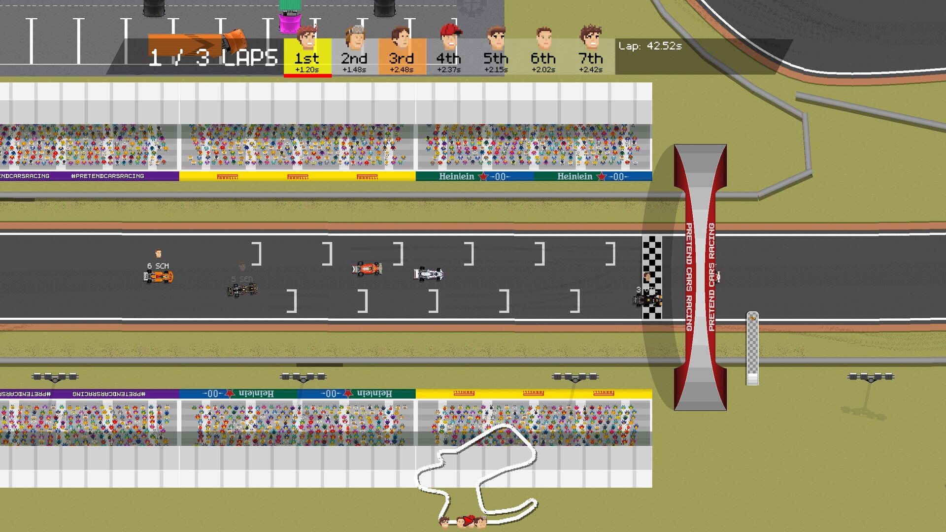 Pretend Cars Racing 2 screenshot 9