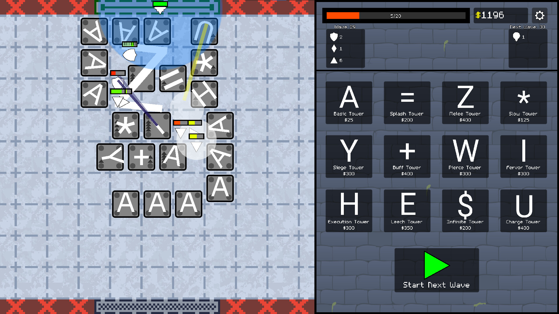 ASCII Tower Defense screenshot 5