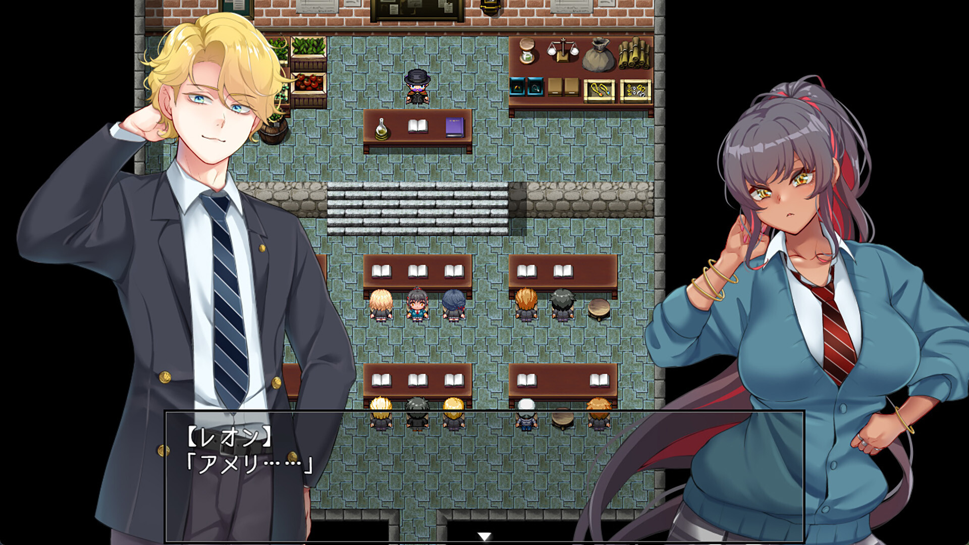 Amelie falls over and over again ~ An endless week in Magic Academy screenshot 5
