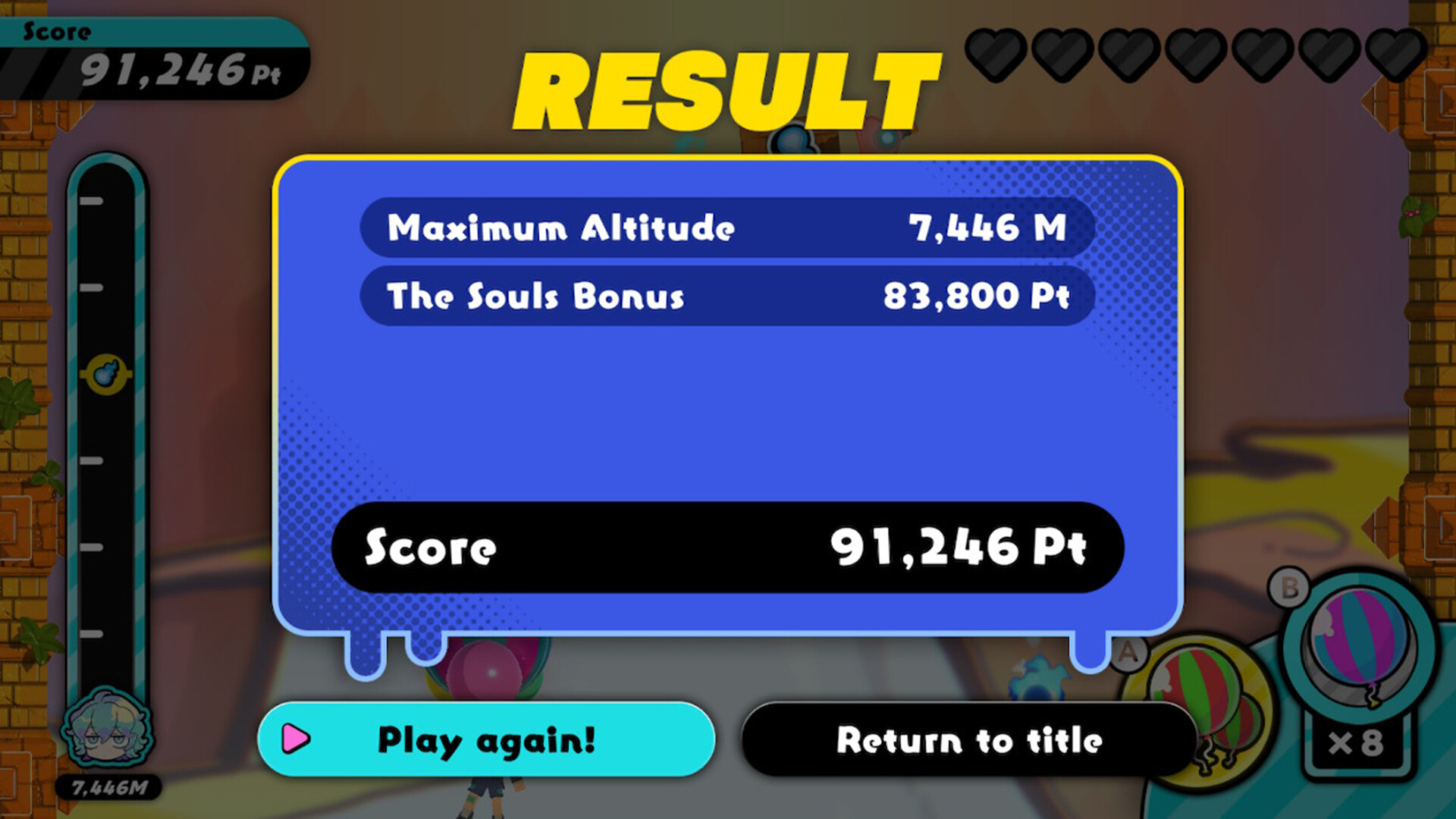 Octo's Balloon Challenge screenshot 6