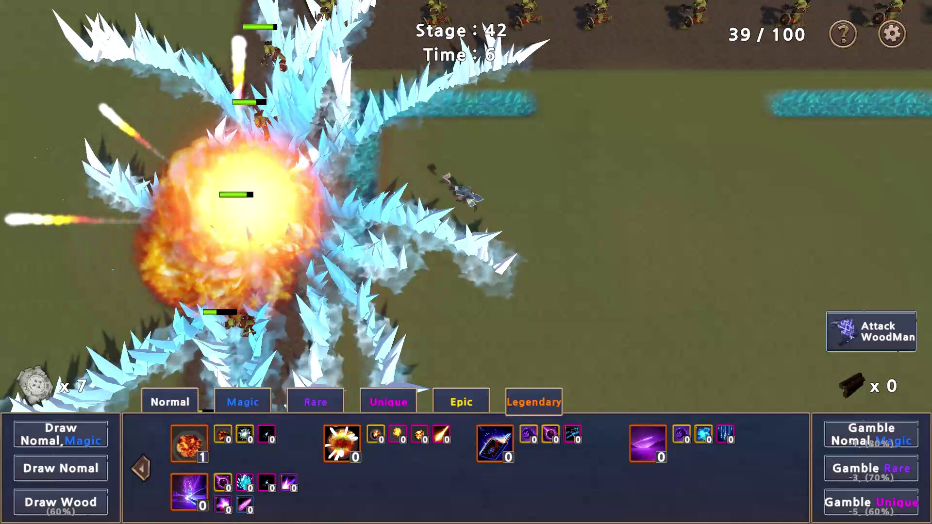 Skill Random Defense screenshot 1