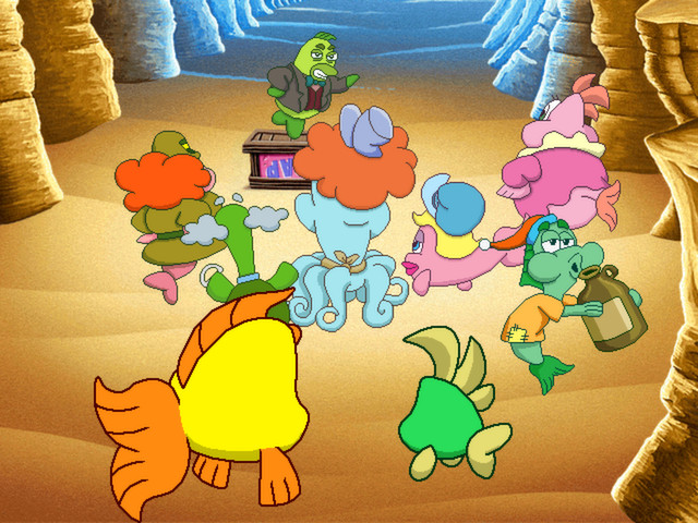 Freddi Fish 5 featuring Mess Hall Mania®: The Case of the Creature of Coral Cove screenshot 1