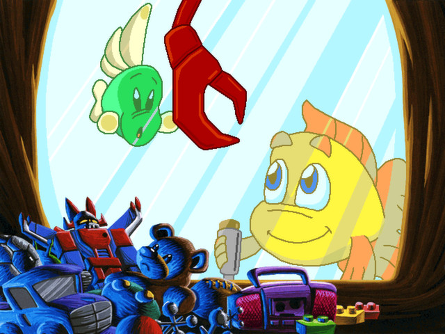 Freddi Fish 5 featuring Mess Hall Mania®: The Case of the Creature of Coral Cove screenshot 7