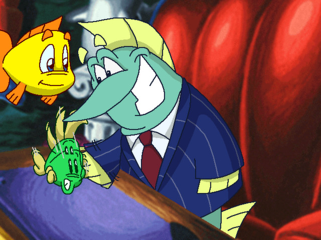 Freddi Fish 5 featuring Mess Hall Mania®: The Case of the Creature of Coral Cove screenshot 2