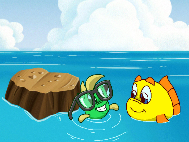 Freddi Fish 5 featuring Mess Hall Mania®: The Case of the Creature of Coral Cove screenshot 6
