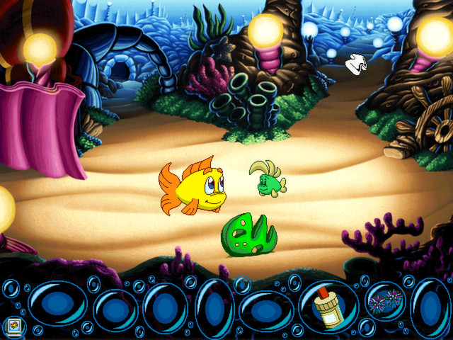 Freddi Fish 5 featuring Mess Hall Mania®: The Case of the Creature of Coral Cove screenshot 4