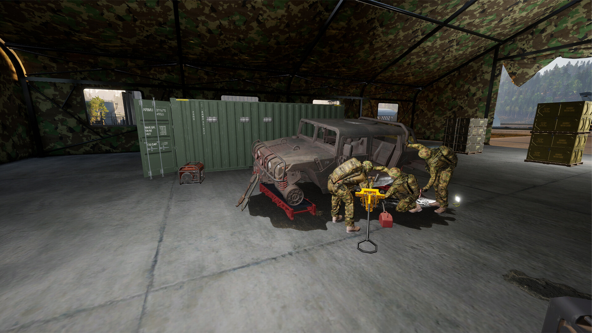 Military Logistics Simulator screenshot 3