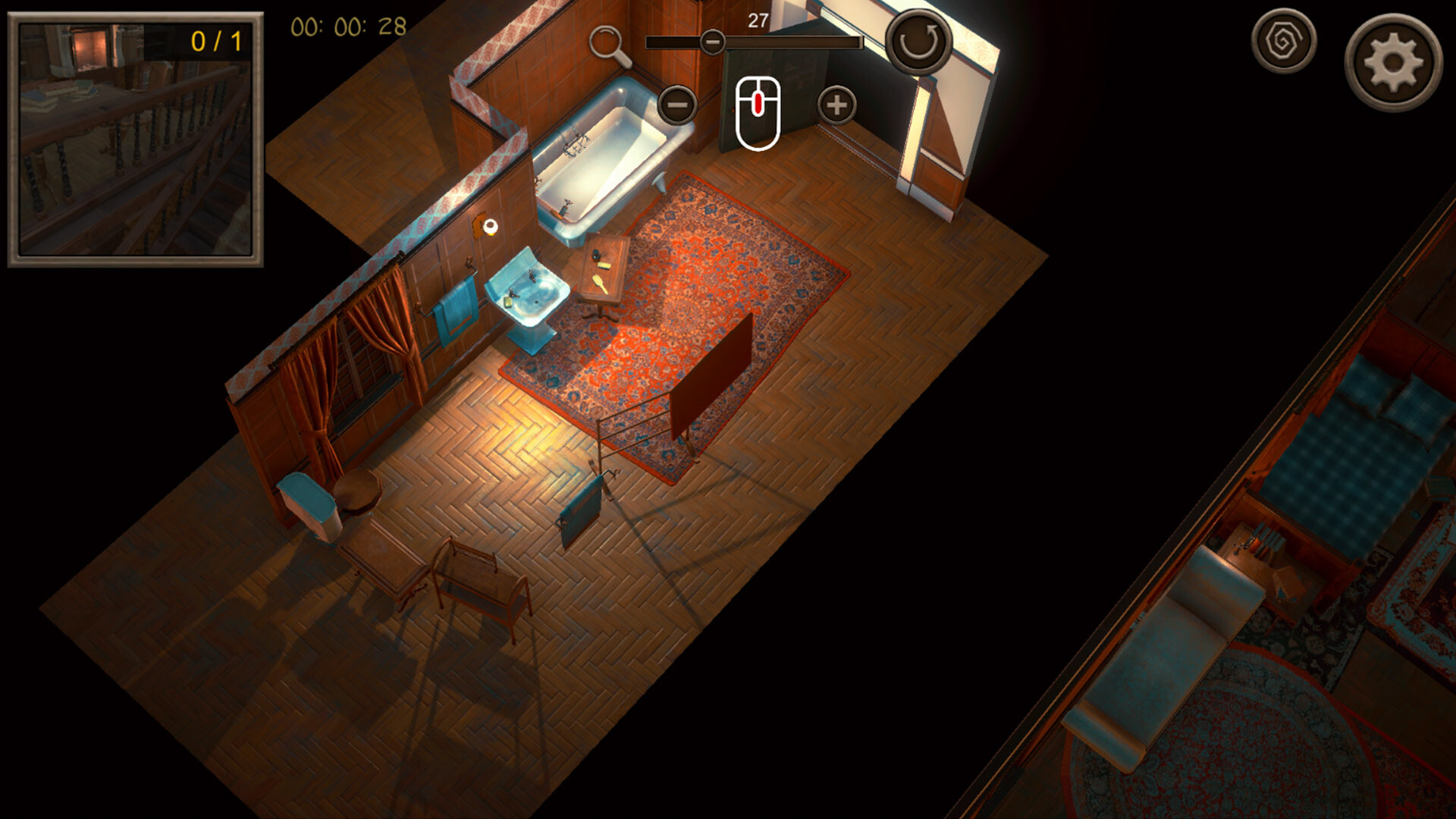 Hidden Old House Top-Down 3D screenshot 4