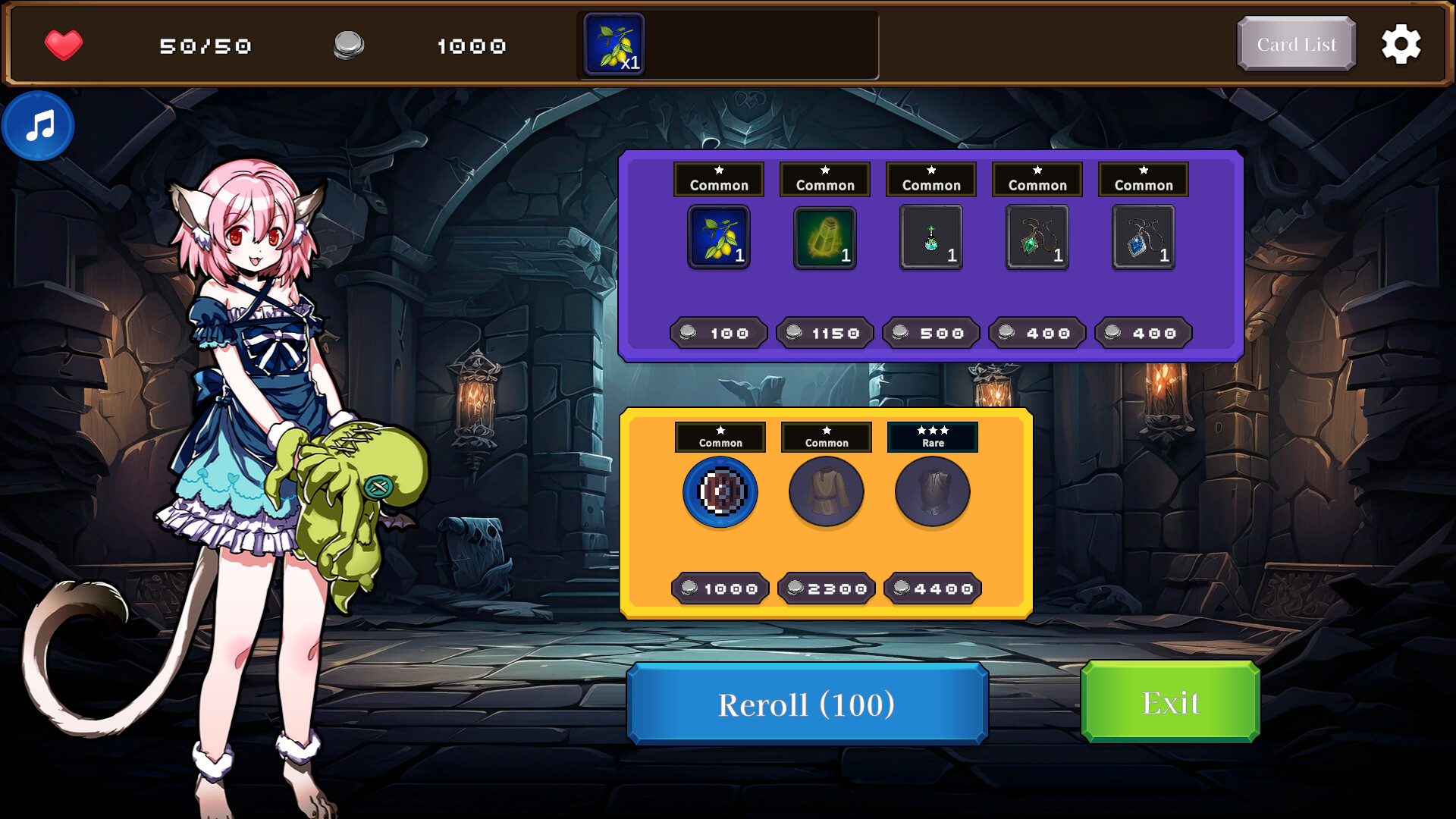 Reminiscence of Gusuku: Card and Explore screenshot 4