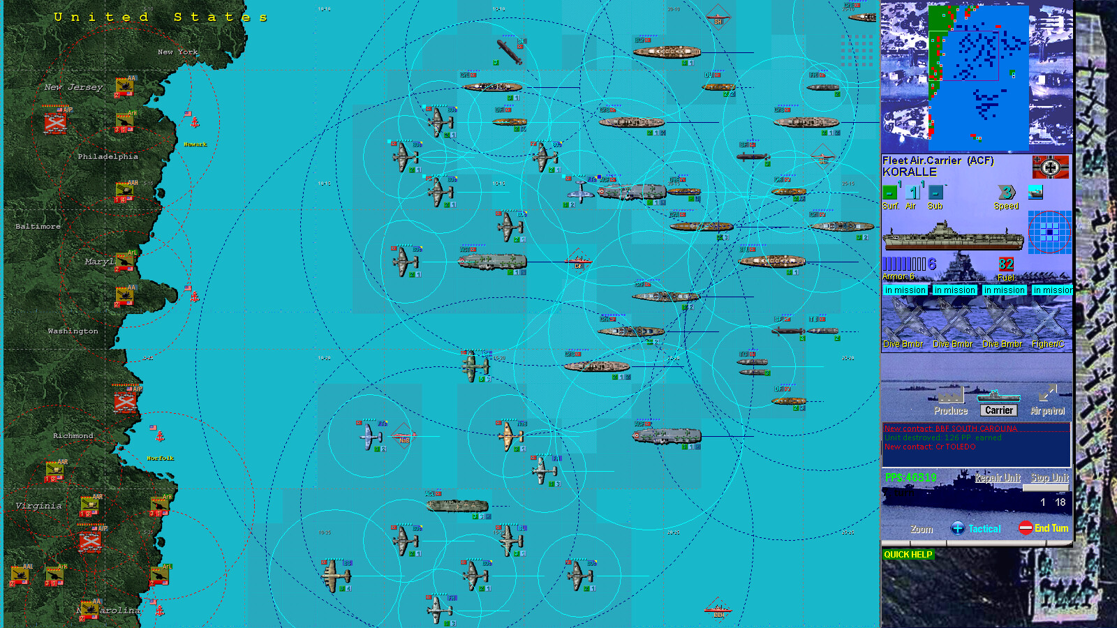 Battleships and Carriers 2: 1940-1945 screenshot 11