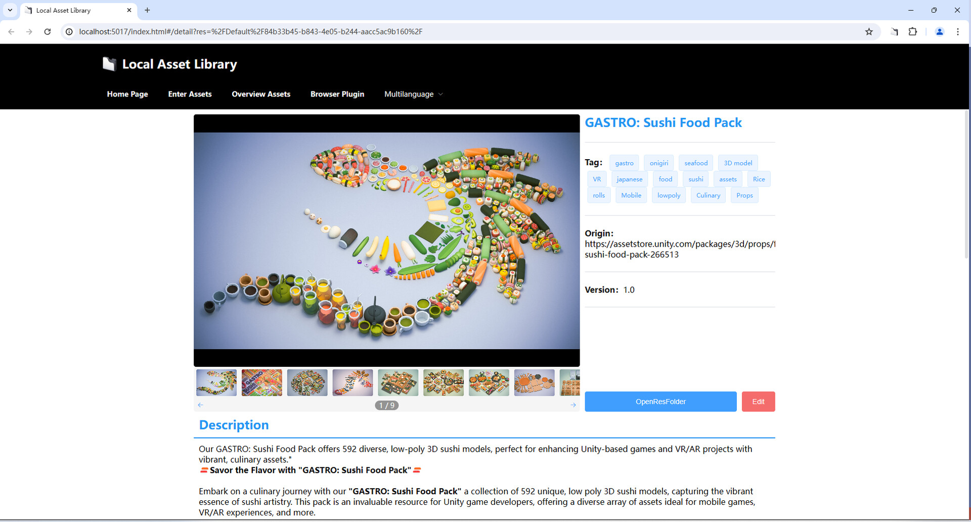 Local Asset Library screenshot 4