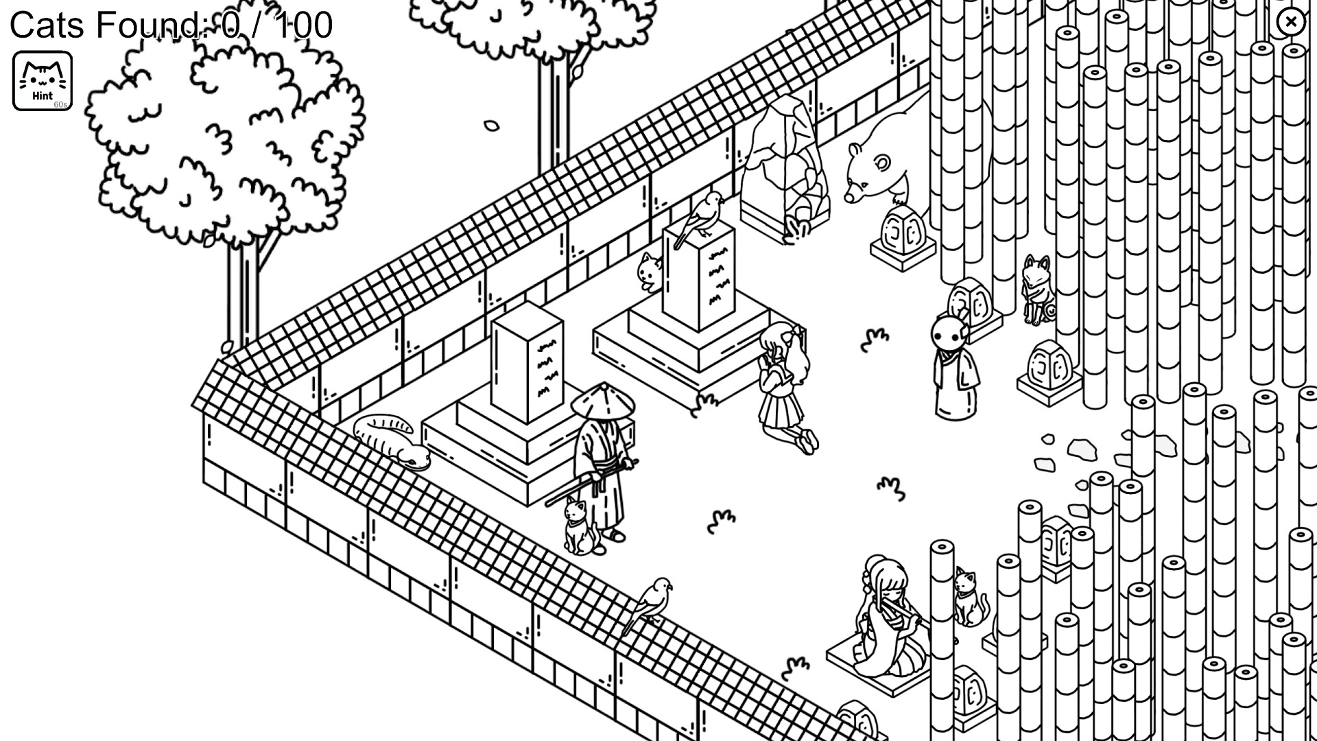 Hidden Felines: Japanese Village screenshot 4