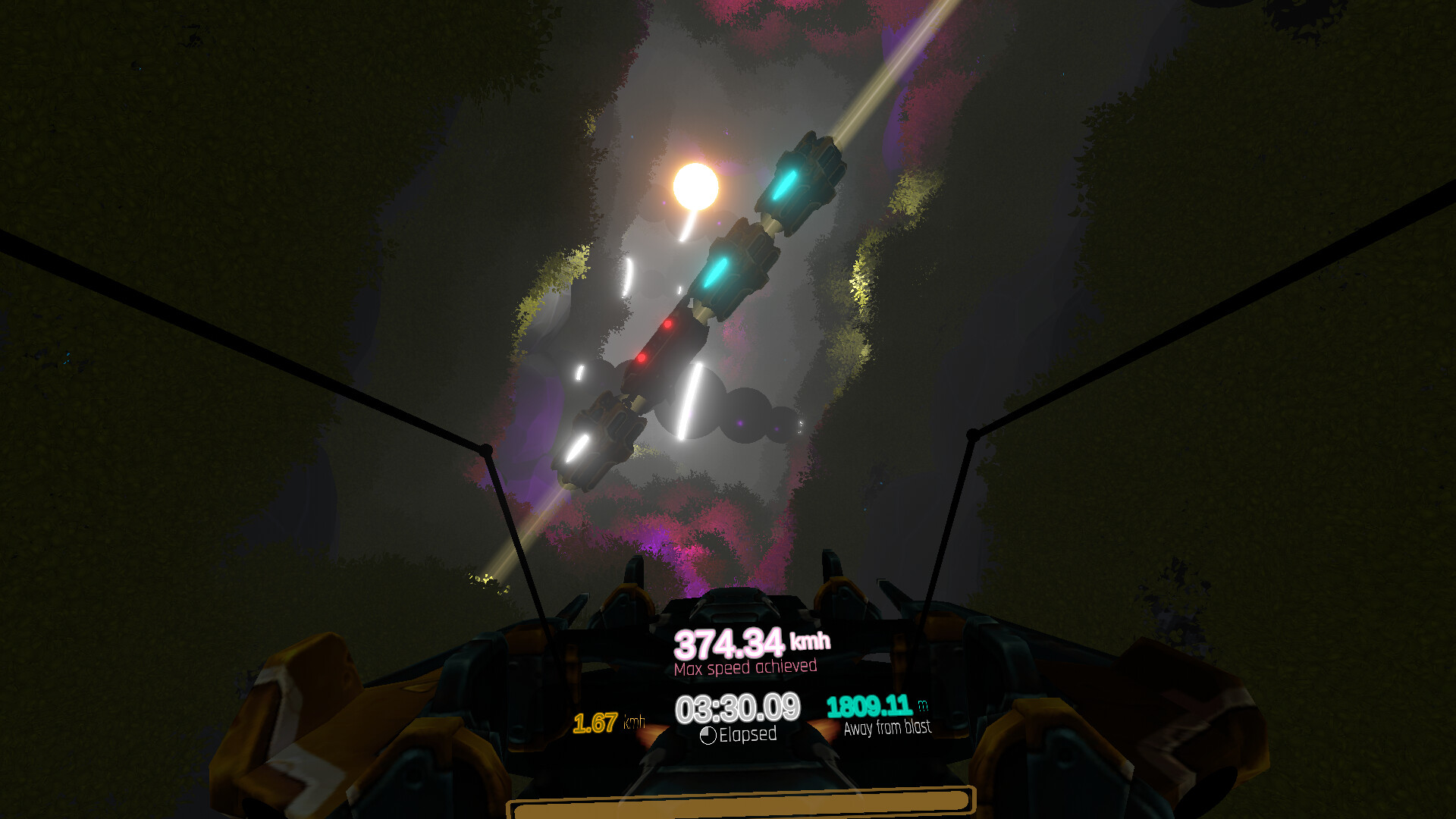 Cyber Tunnel Escape screenshot 2