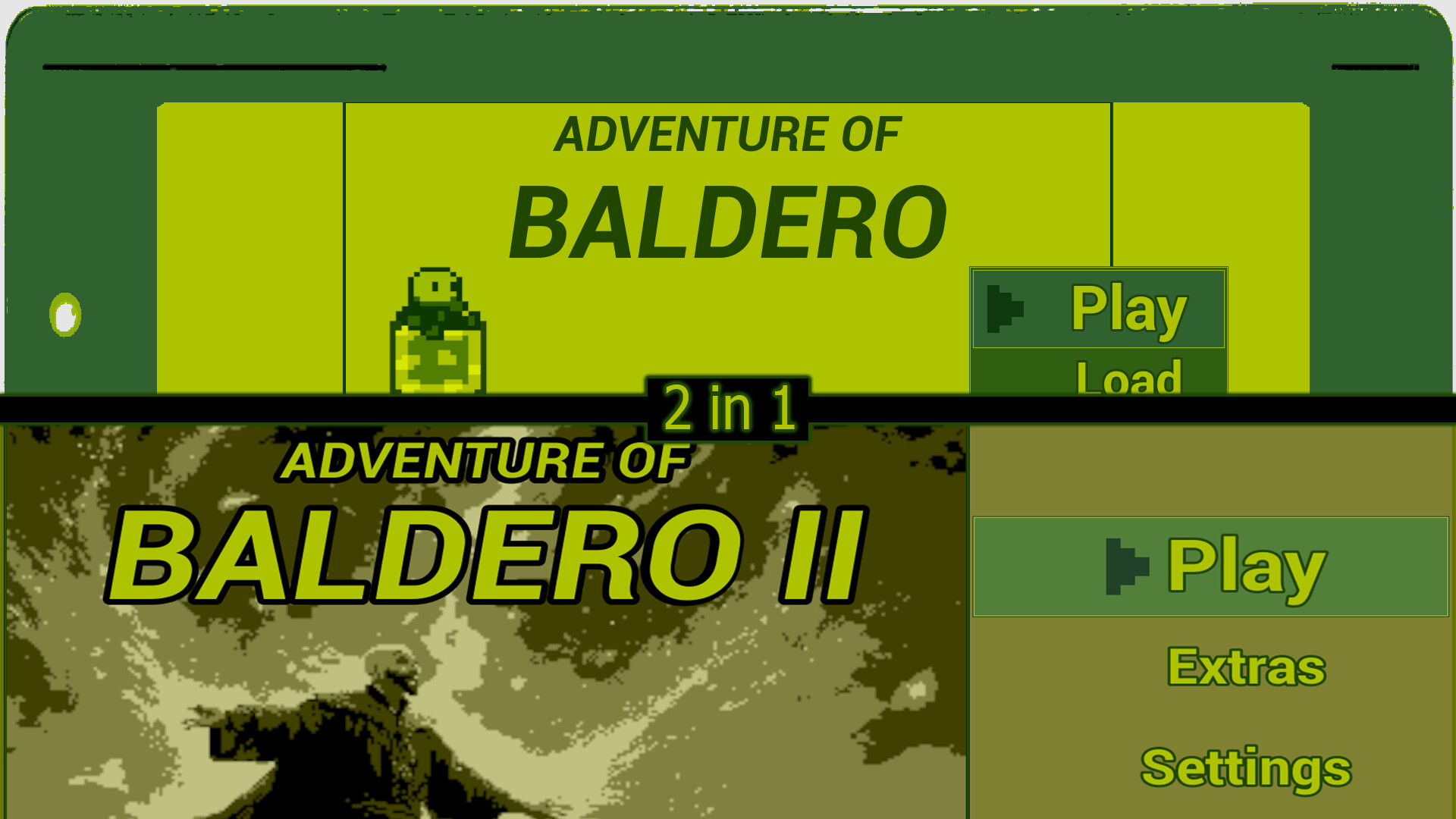 Adventure Of Baldero I and II screenshot 1