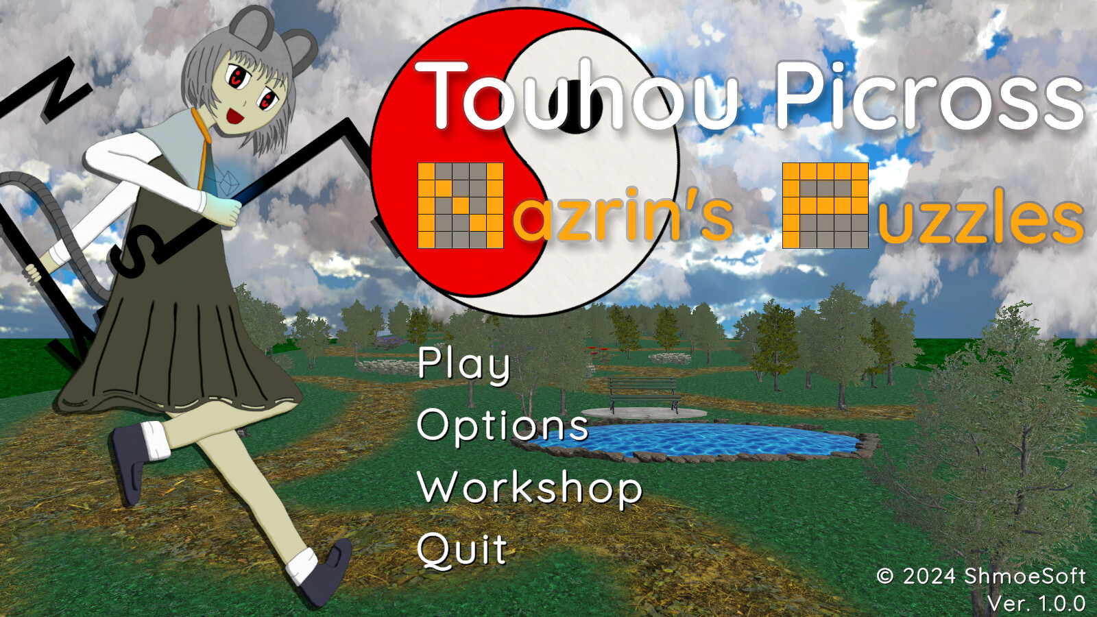 Touhou Picross ~ Nazrin's Puzzles screenshot 1