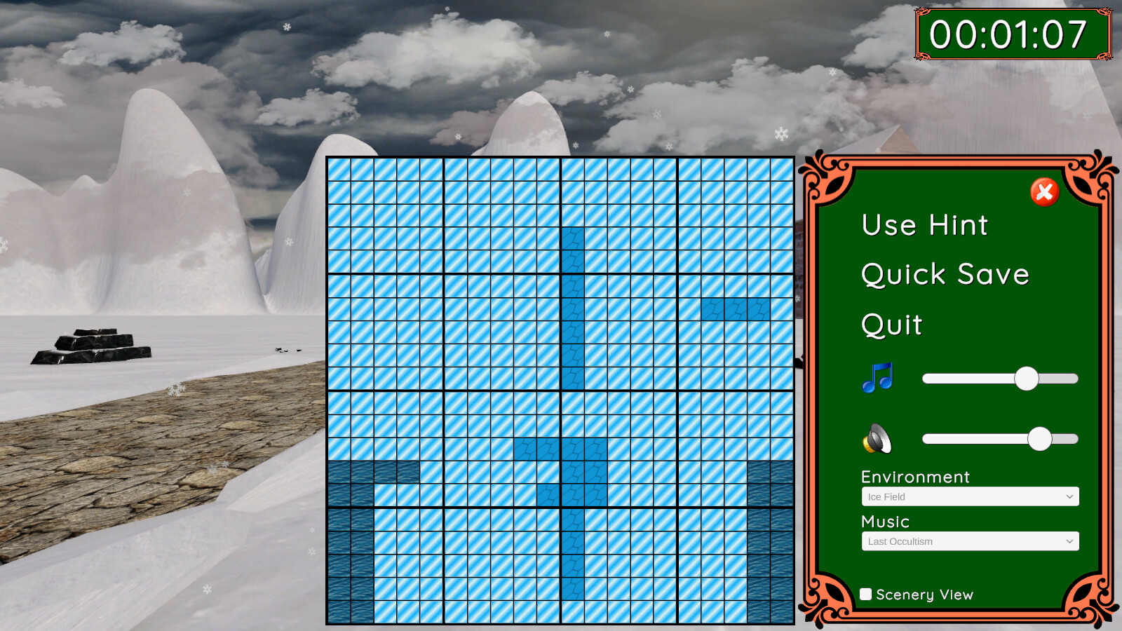 Touhou Picross ~ Nazrin's Puzzles screenshot 6