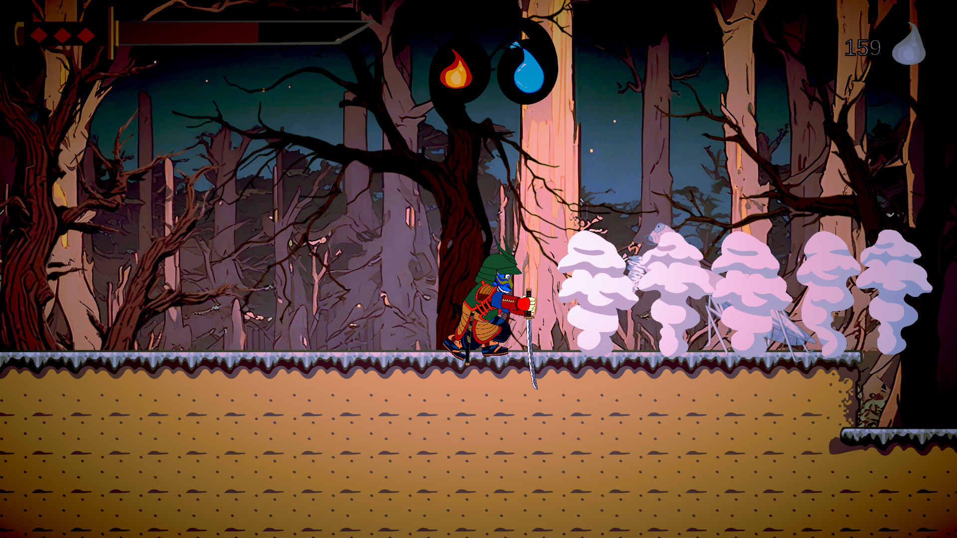 Samurai Elemental screenshot 1